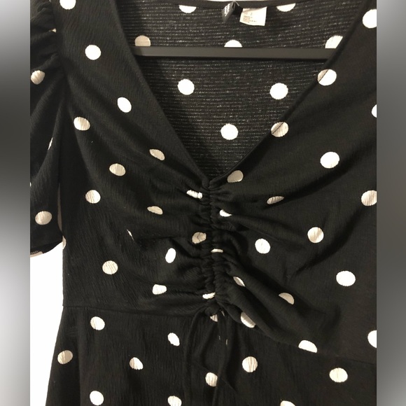 H&M Polka Dot Mini Dress - Picture 2 of 4